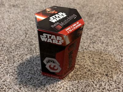 Star Wars Battle Matching Game - Ages 6+, 2-4 Players, Disney Themed
