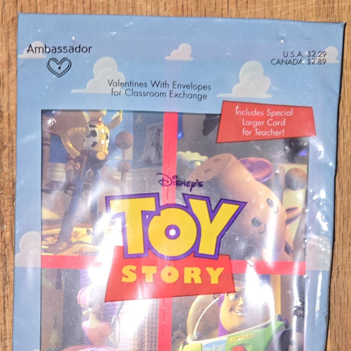 1996 Toy Story Valentine's