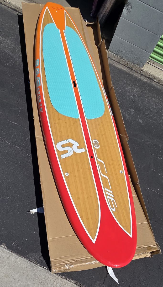 RAVE Sports Shoreline SS116 (Sunburst Orange / Bamboo finish)