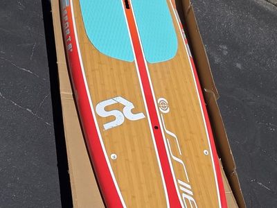 RAVE Sports Shoreline SS116 (Sunburst Orange / Bamboo finish)