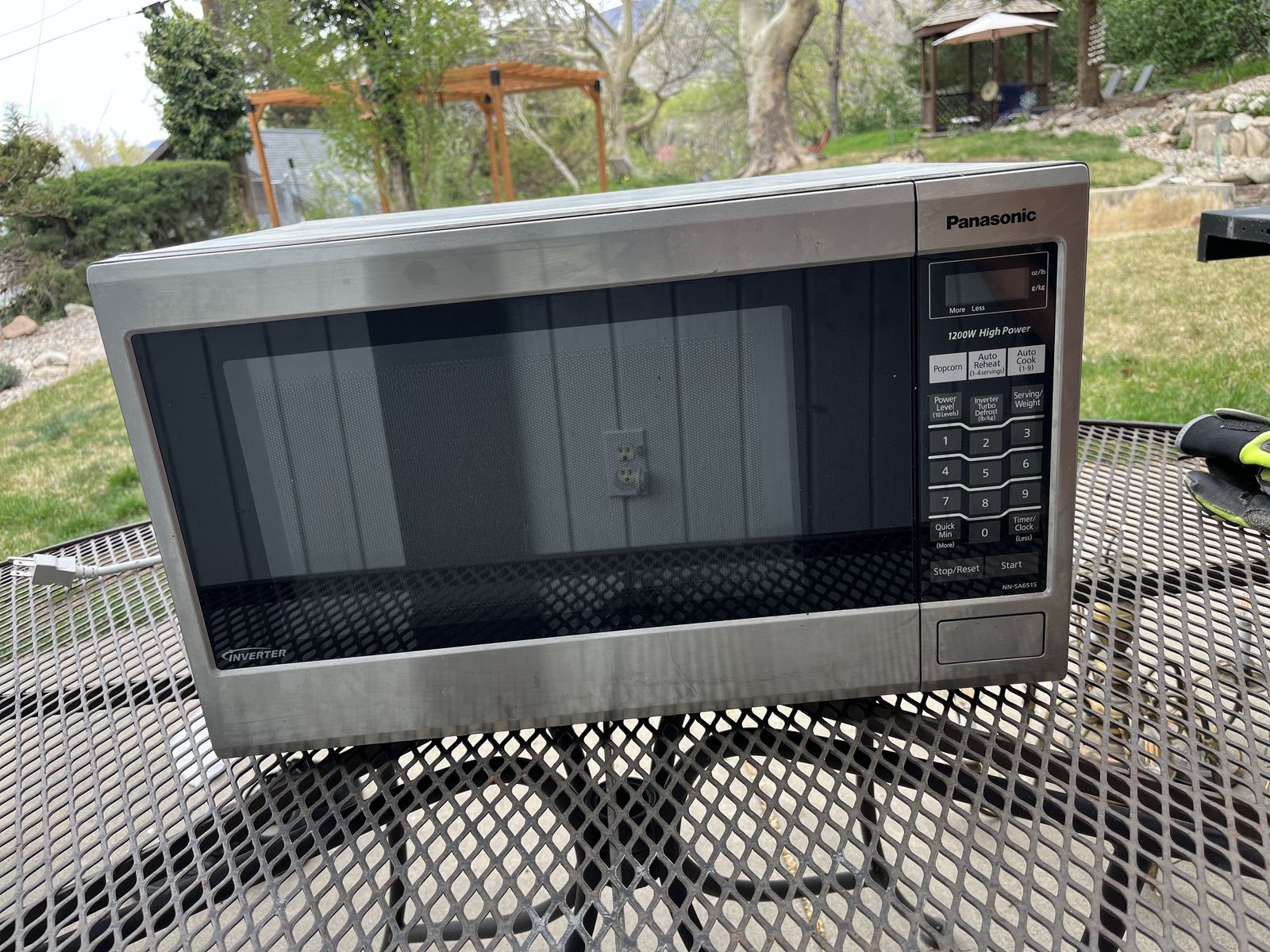 Used 1200W Panasonic Microwave