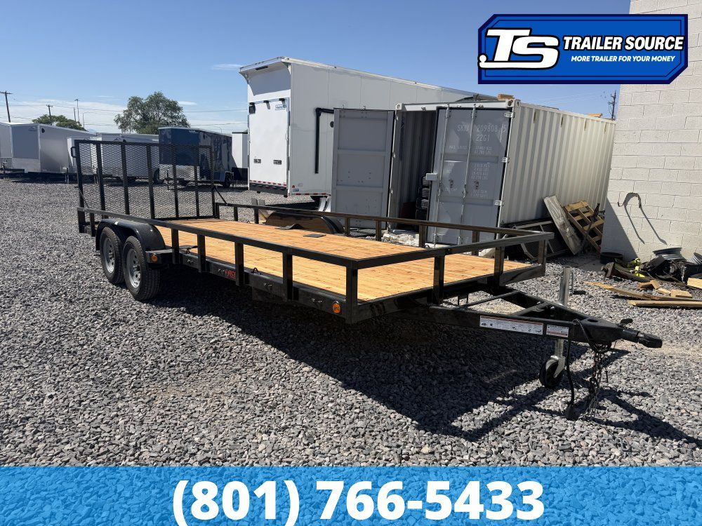 7x20 Echo EA-14-15T Utility Trailer - 7K GVWR -