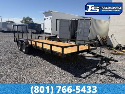 7x20 Echo EA-14-15T Utility Trailer - 7K GVWR -