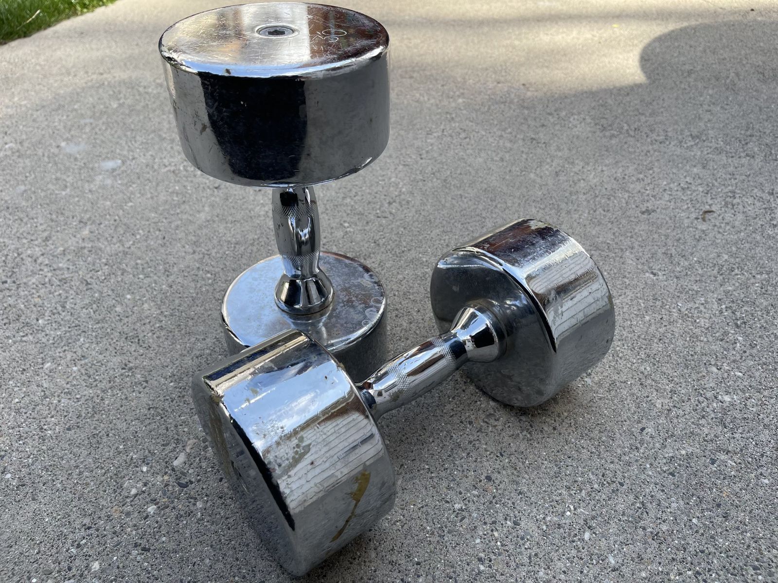 Pair of 30 lb Dumbells