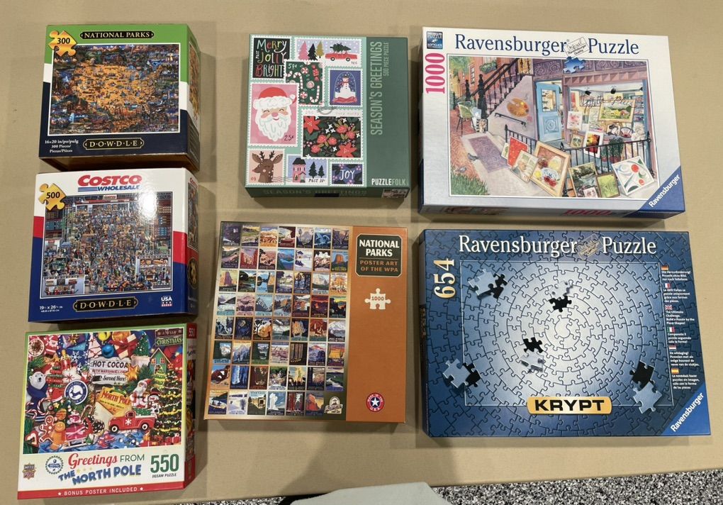 Lots Of Jigsaw Puzzles! Provo