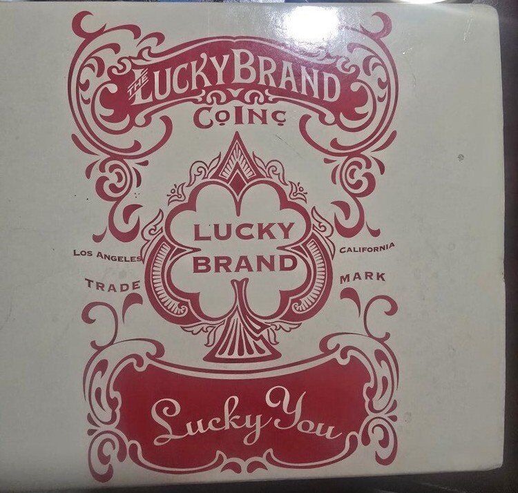 Vintage Lucky Brand Poker Set