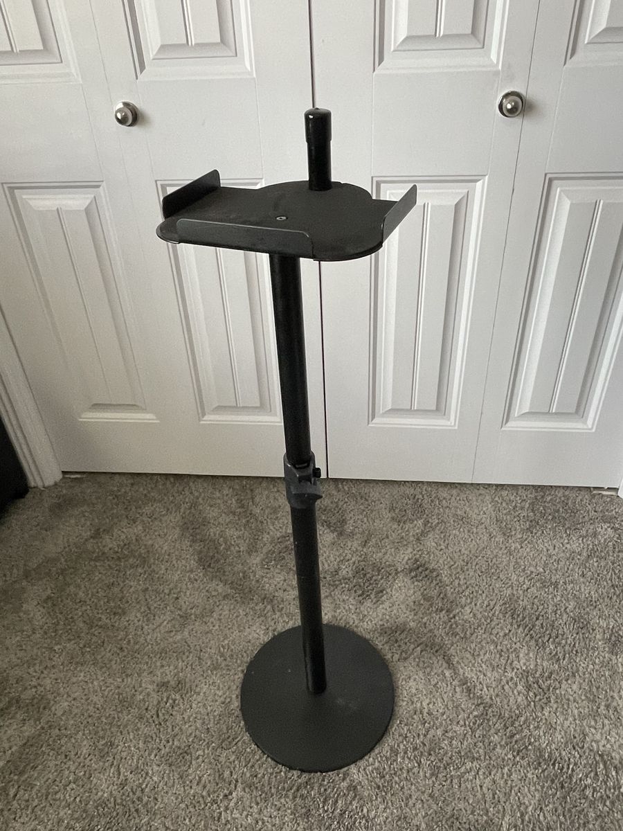 Adjustable Bose S1 Speaker Stand - Black, Sturdy Base