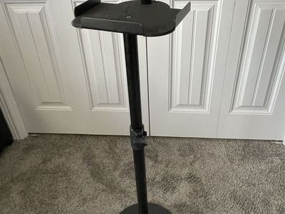 Adjustable Bose S1 Speaker Stand - Black, Sturdy Base
