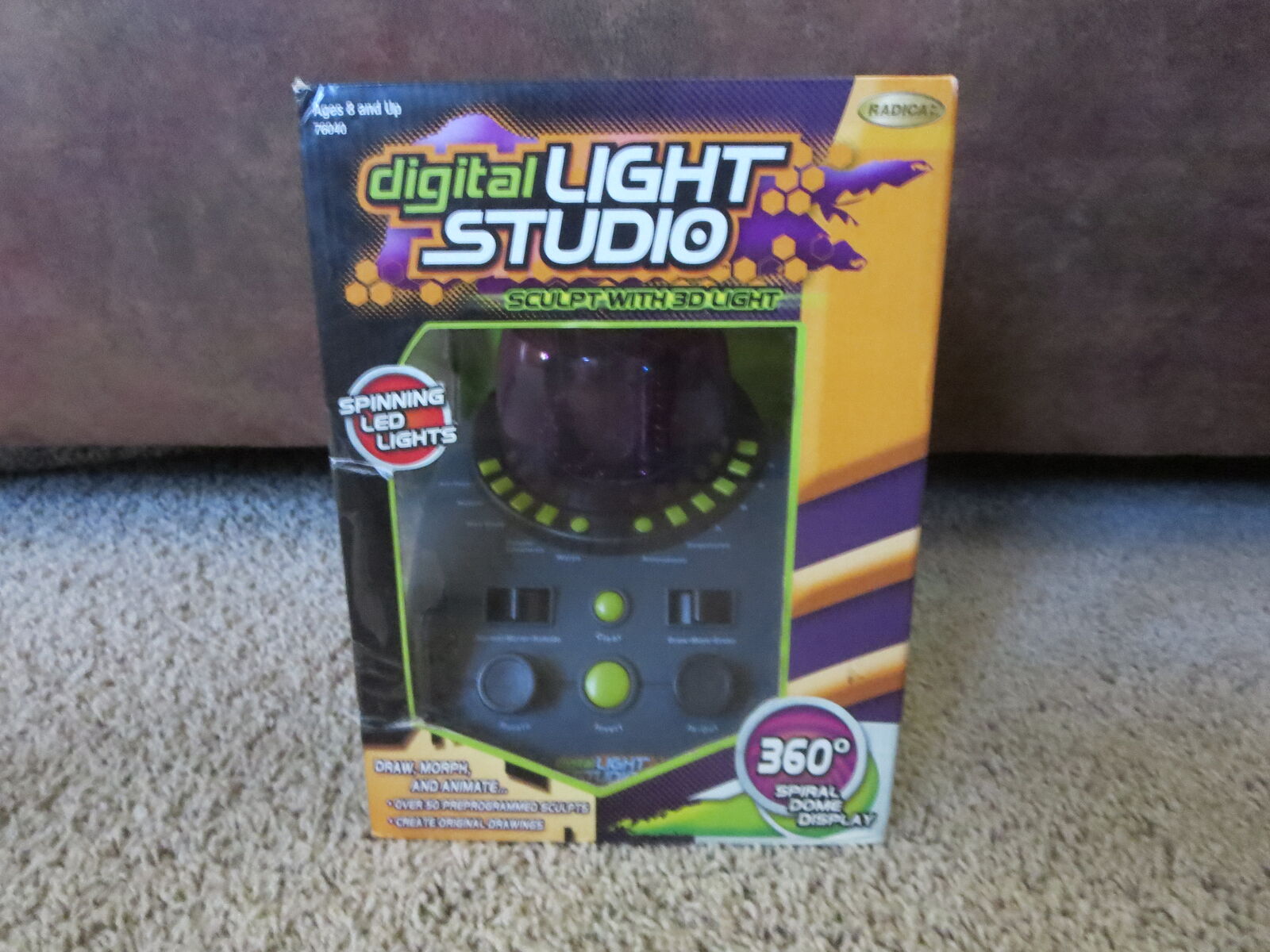 Radica Games 3D Digital Light Studio 360-degree LED
