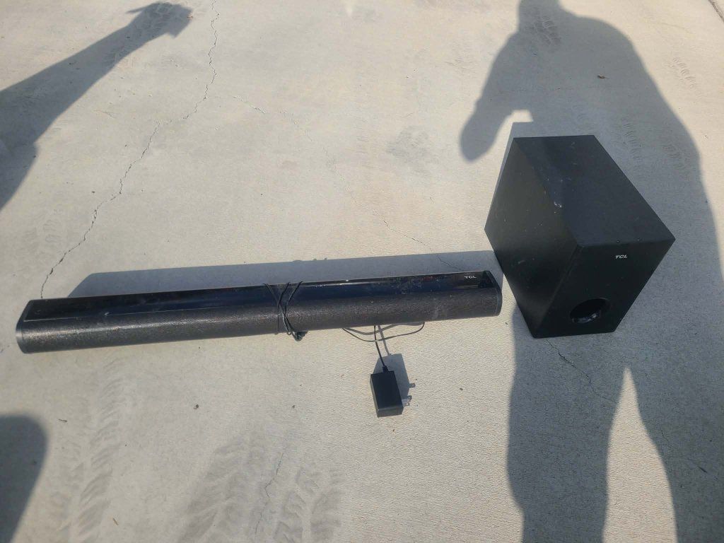 sound bar with wireless subwoofer