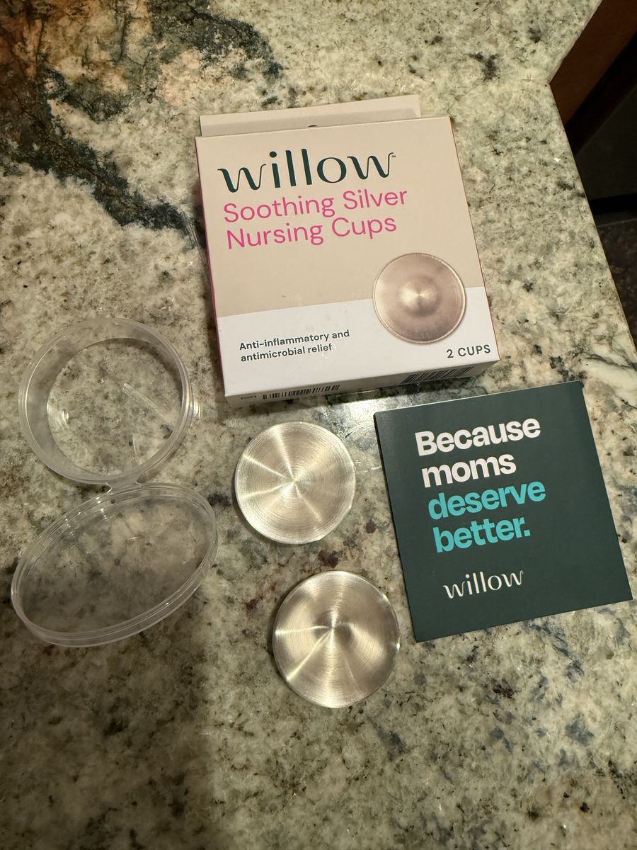 Willow soothing silver nursing cups