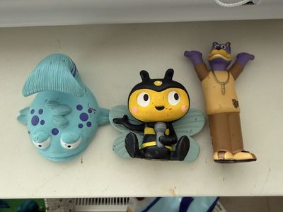 Doggyland Tonie, Pout pout fish Tonie, children songs (bugs!) Tonie