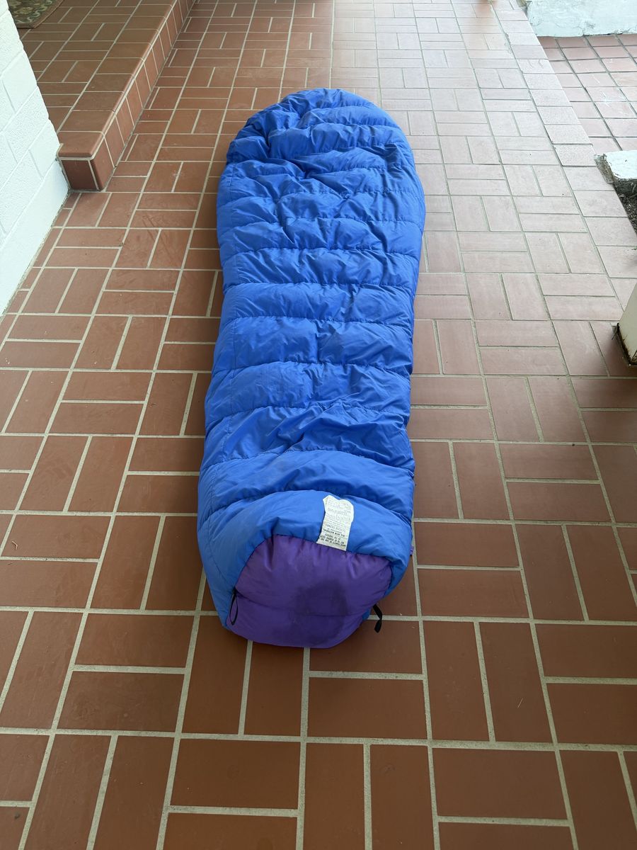 TNF Blue Kazoo Sleeping Bag Size L /RH zip