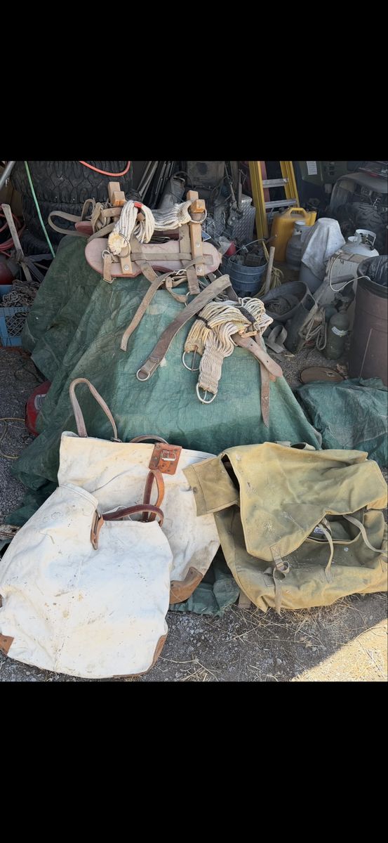Pack saddle 4 panniers