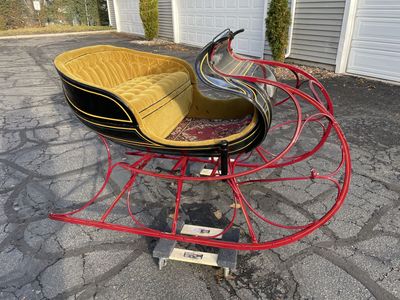 Albany “Butterball” Cutter Sleigh – Fresh Restoration – Turn of Century – Showpiece