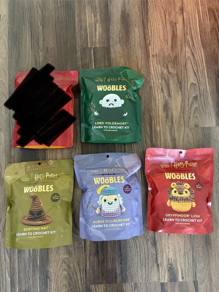 Harry Potter Woobles Crochet Kits