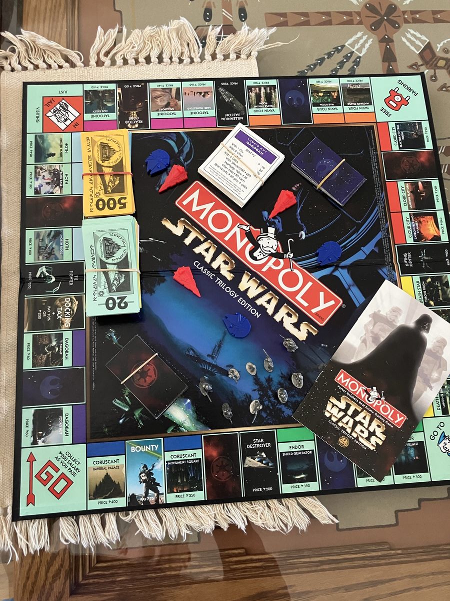 Star Wars Monopoly Classic Trilogy Edition