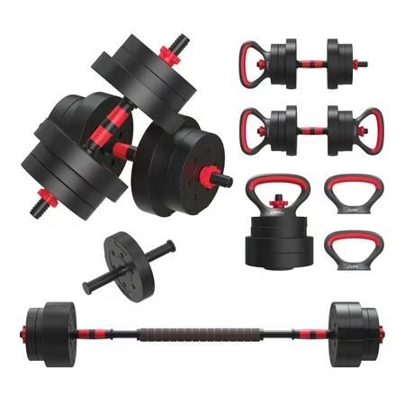 FitRx Smartbell 5-in-1 Adjustable Dumbbell, 45 lb
