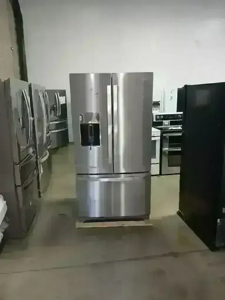 NEW WHIRLPOOL 27 C FT FRENCH DOOR W DUAL ICE MAKER