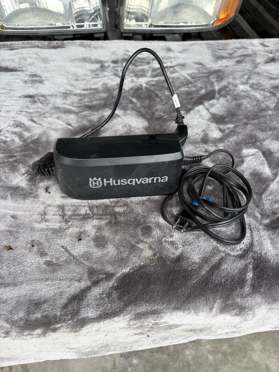 Husqvarna Black Battery Charger Power Supply for Lawn & Garden Equipment