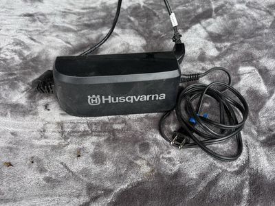 Husqvarna Black Battery Charger Power Supply for Lawn & Garden Equipment