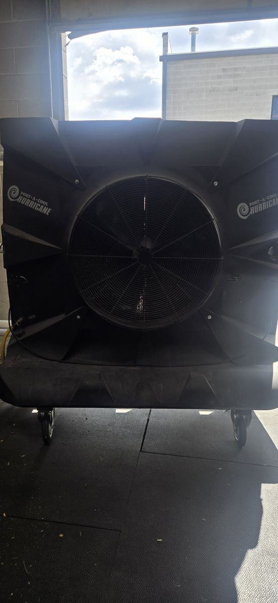 Big warehouse fan for sale.