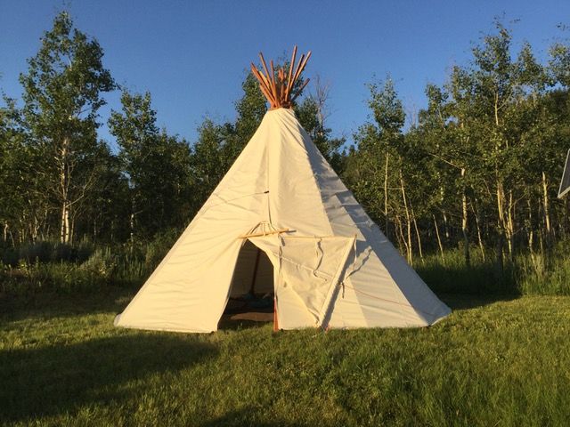 5 Meter Sunforger Canvas Lavuu Tipi Teepee