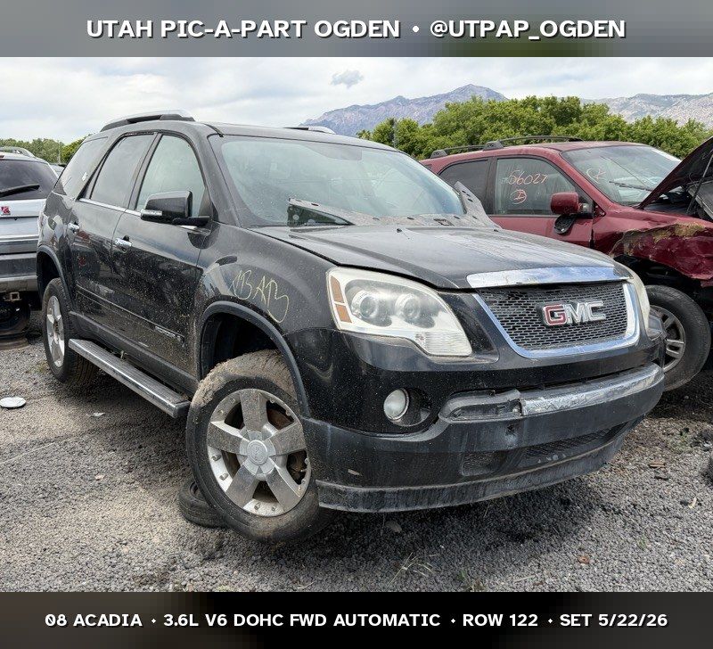 2008 GMC Acadia Parts - UTPAP Ogden