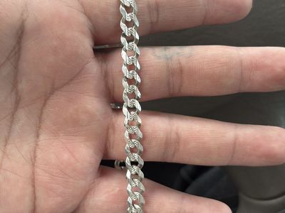 Silver bracelet stamped 925