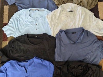 8 mens Jmierr brand shirts