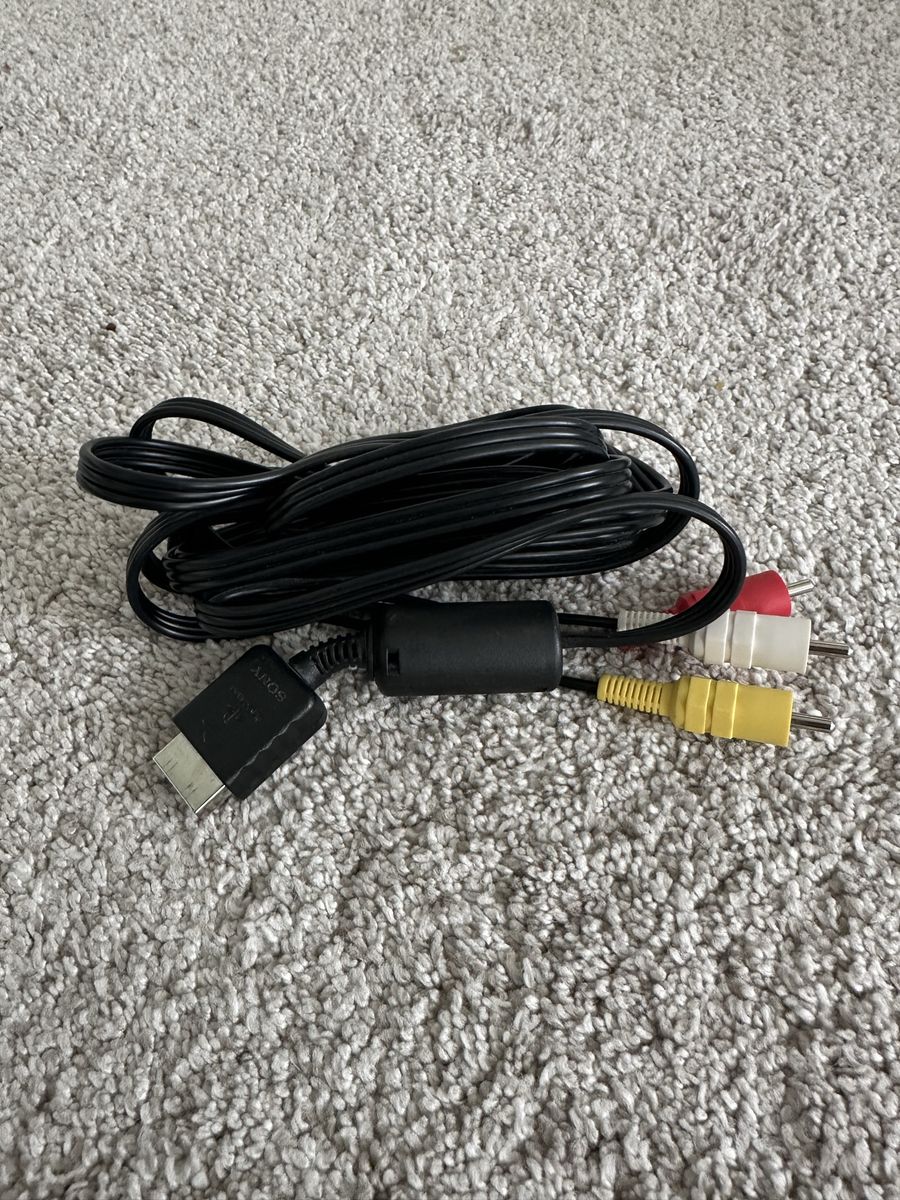 PS2 Composite RCA Cables