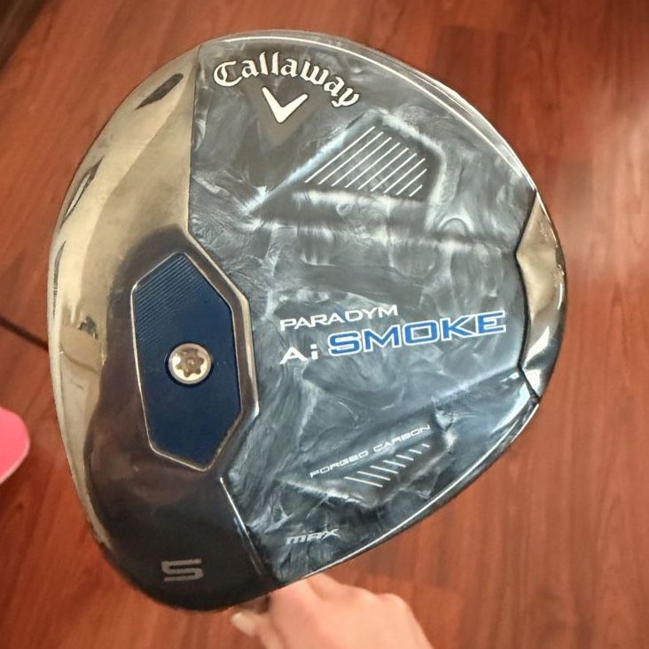 LEFT HANDED CALLAWAY PARADYM SMOKE AI #5 WOOD