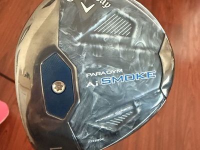 LEFT HANDED CALLAWAY PARADYM SMOKE AI #5 WOOD