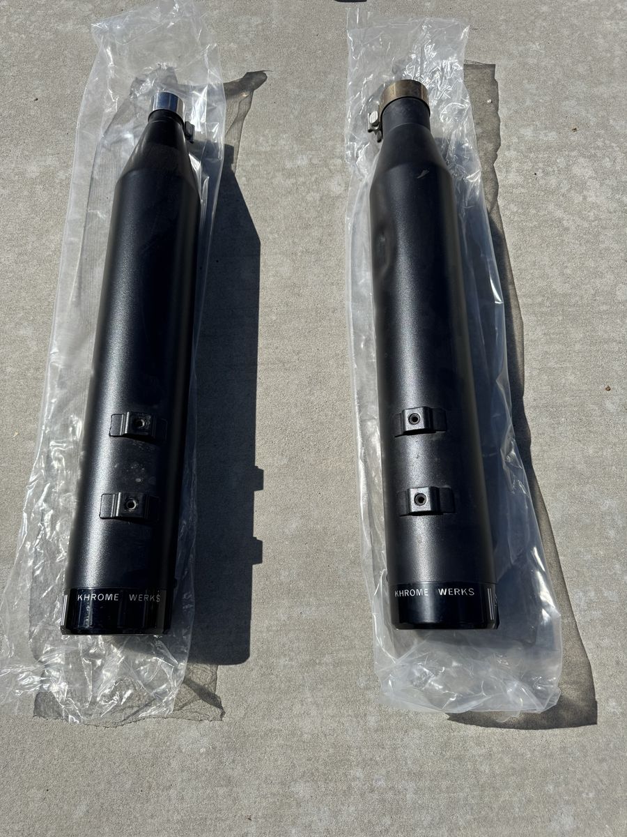 Khrome Werkz Exhaust for 2017+ HD Touring models