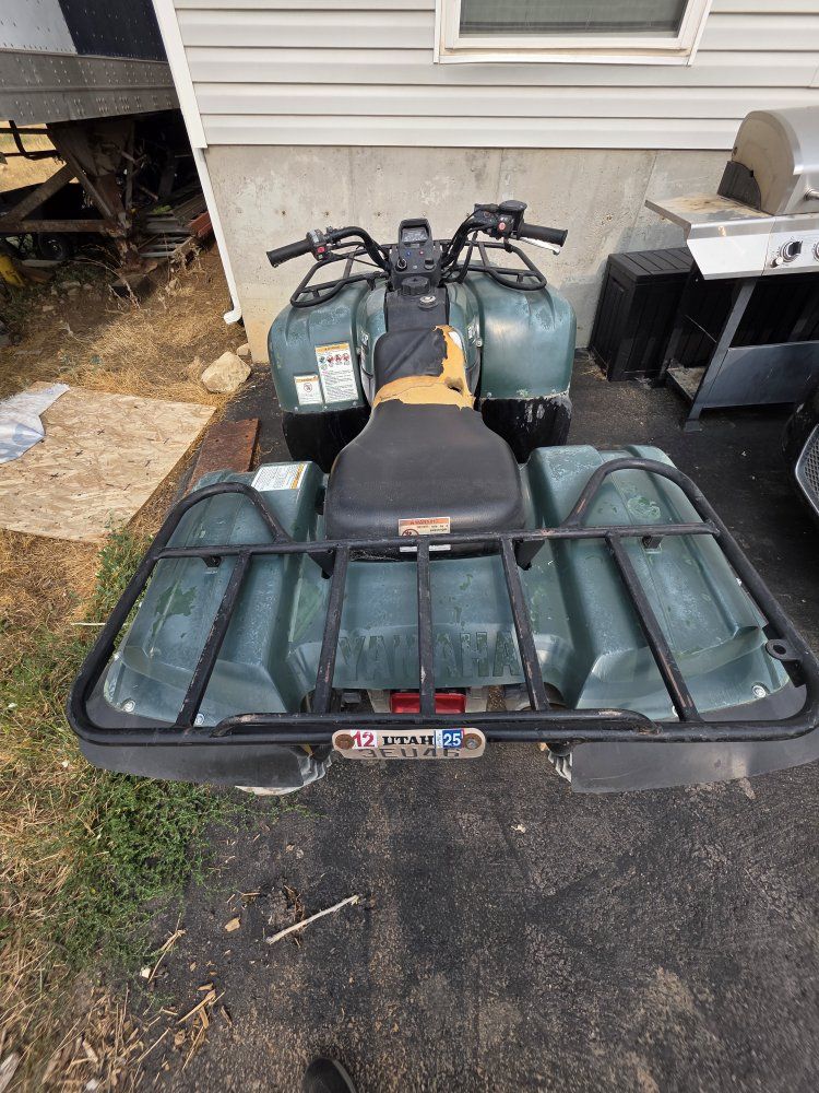 Yamaha Big Bear 400 ATV Four Wheeler Green