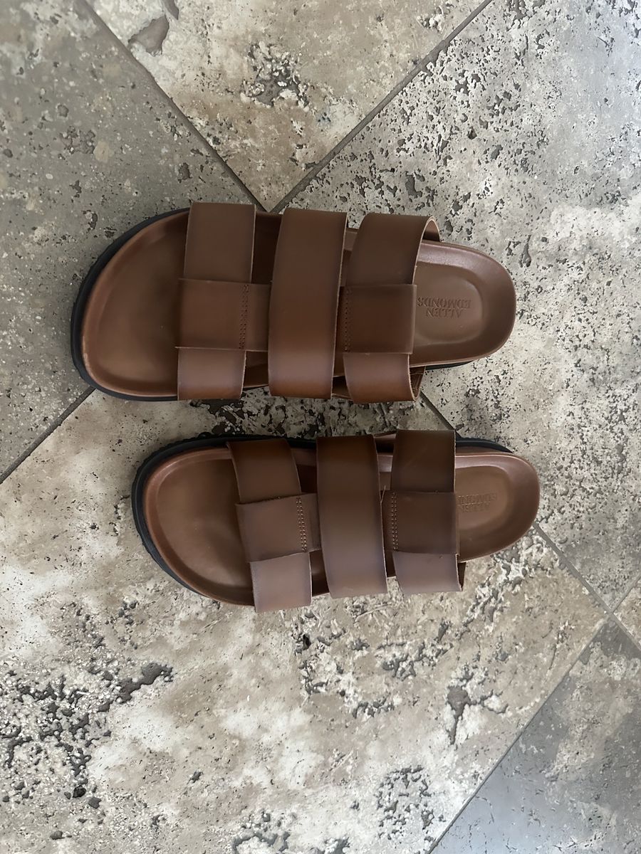 Damien Fisherman Sandals – Men's Size 11 – Luggage Brown – Only worn twice - Like New