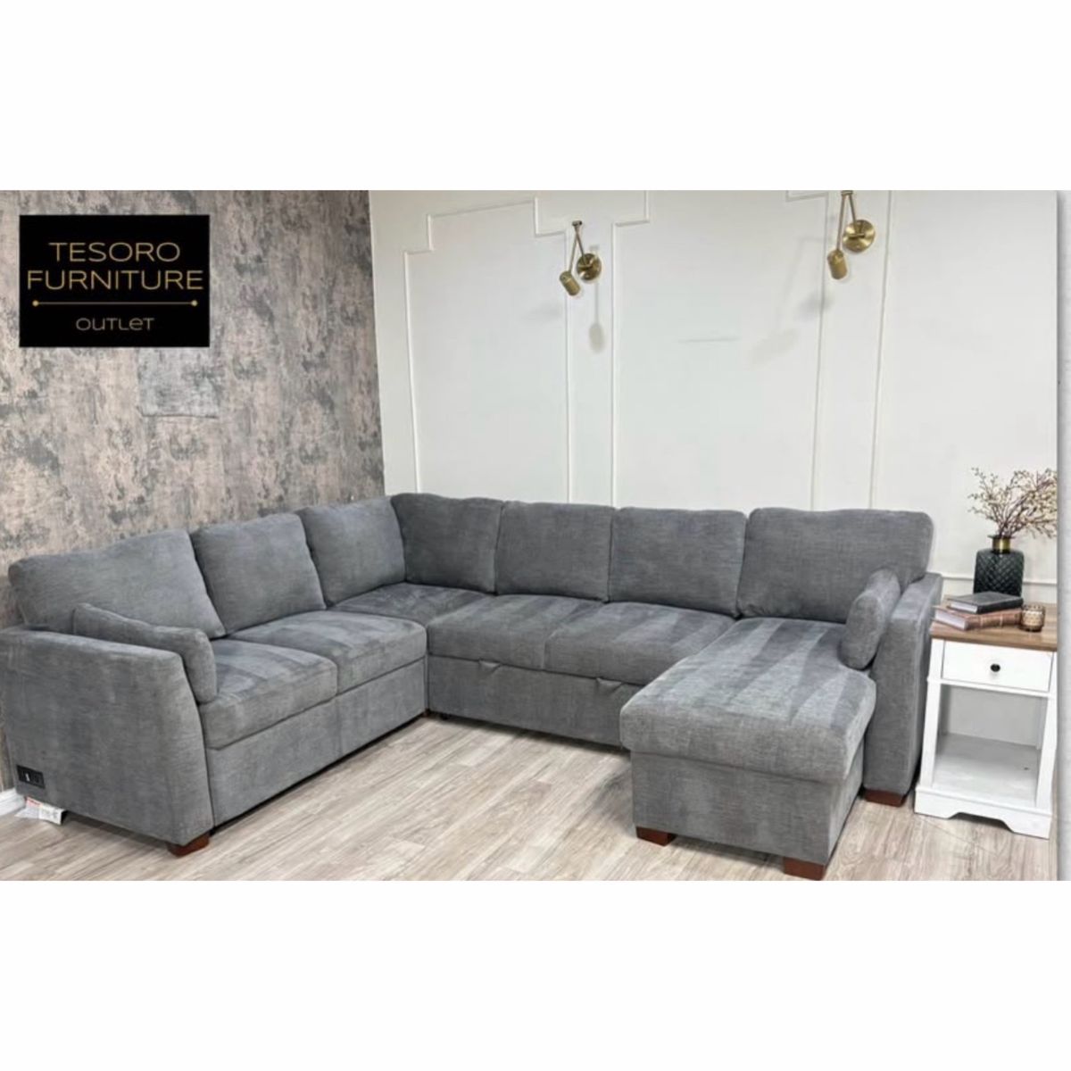 CODDLE SECTIONAL SOFA BED WITH STORAGE WE OFFER DELIVERY