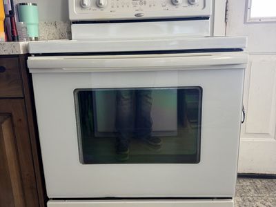 White Kitchen Stove