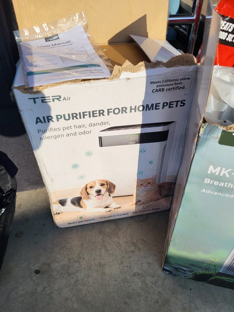 Air Purifiers  Qty-2 
TerAir #MK-AP01 & #MK-AP02
