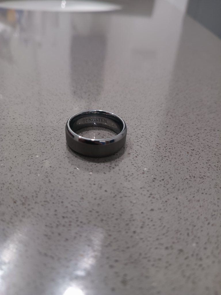 Tungsten Ring Size 10