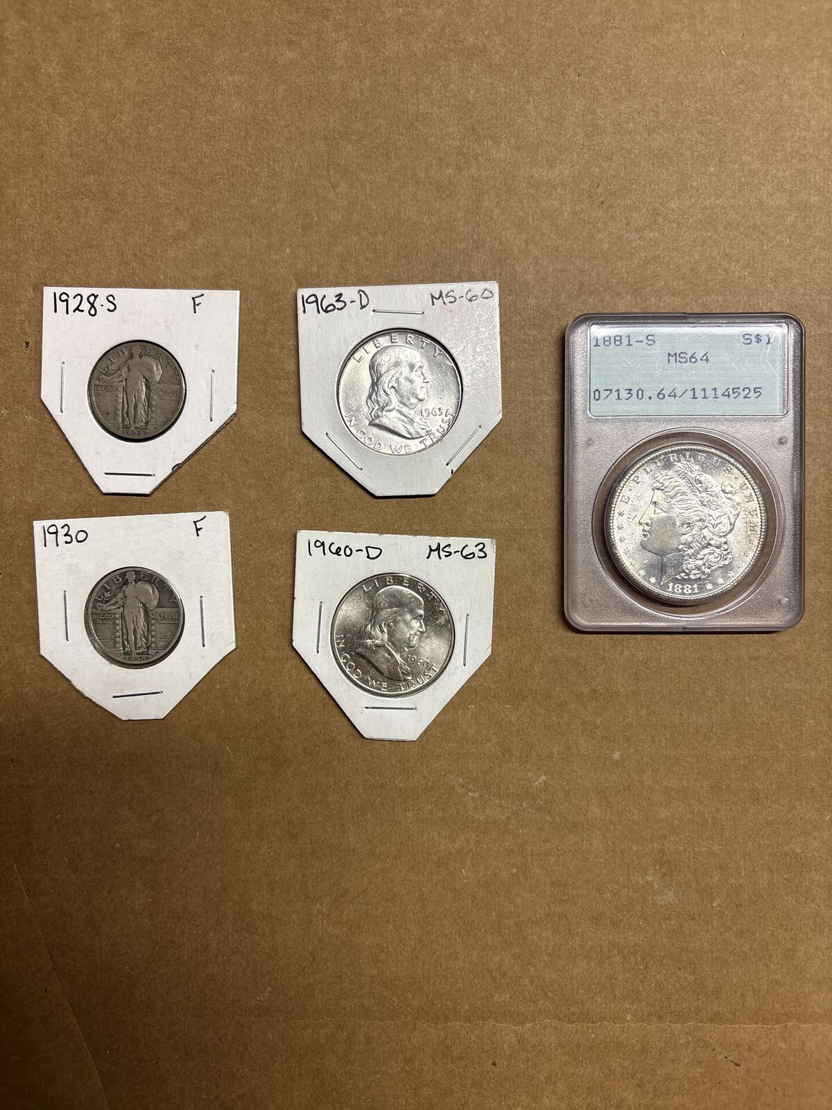 Vintage US Silver Coin Collection