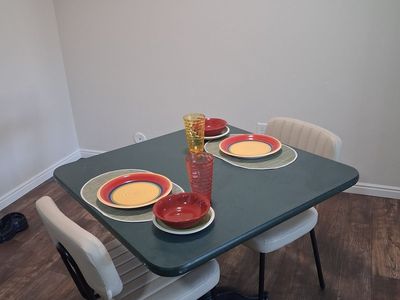 Small heavy dinette