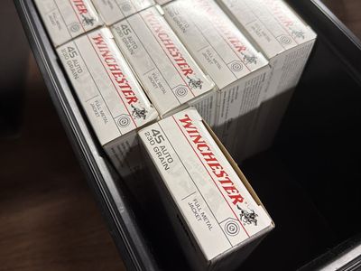 450 Rounds 45 Auto - Winchester Fill Metal Jacket