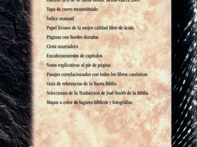 Santa Biblia - Tenia Valera - 2009