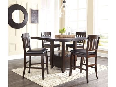 Counter height dining table