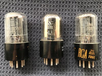 Vintage Audio Vacuum Tubes: 6SN7GTB and 12SN7GT
