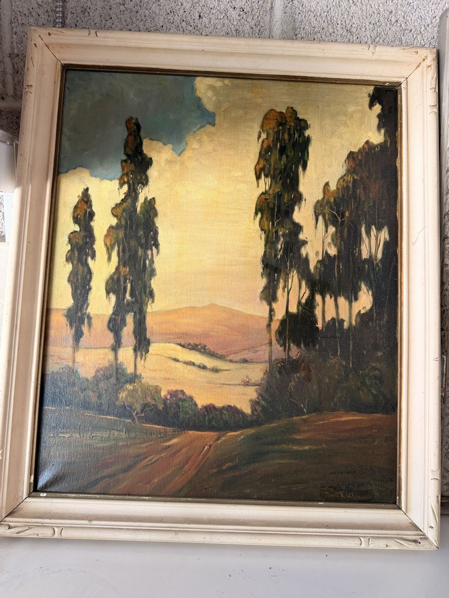 Oil Painting by David Wilson California Impressionist.