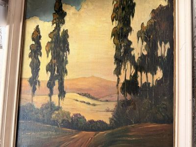 Oil Painting by David Wilson California Impressionist.