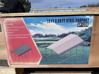 12x20 Carport