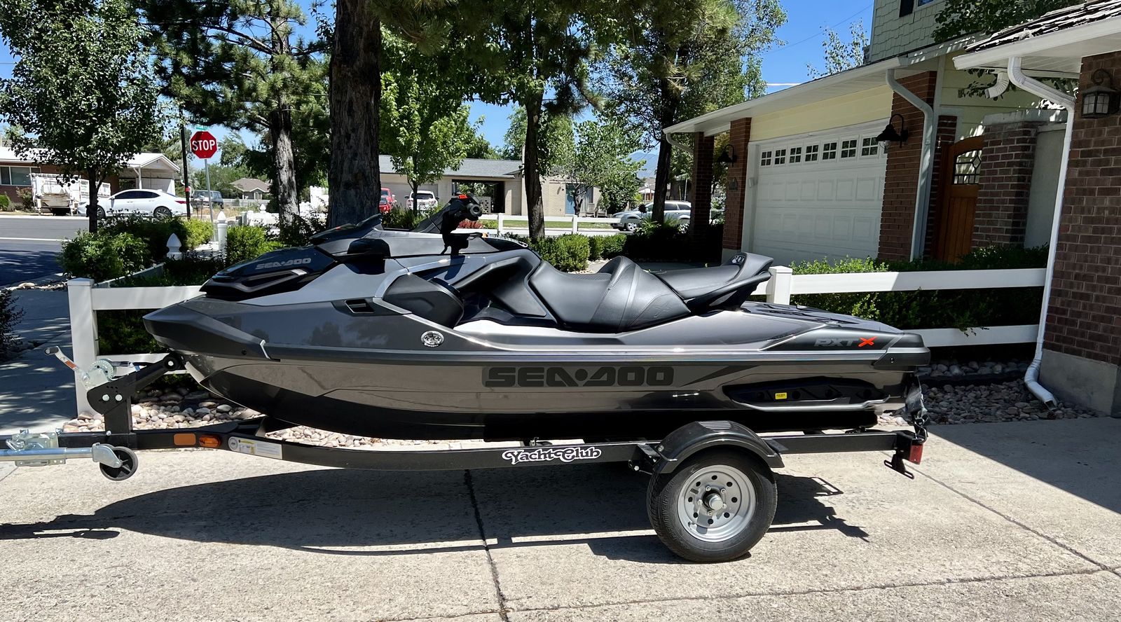 2023 SeaDoo RXT-X 300 - ONLY 6 HOURS - Triple Black - Trailer Included
